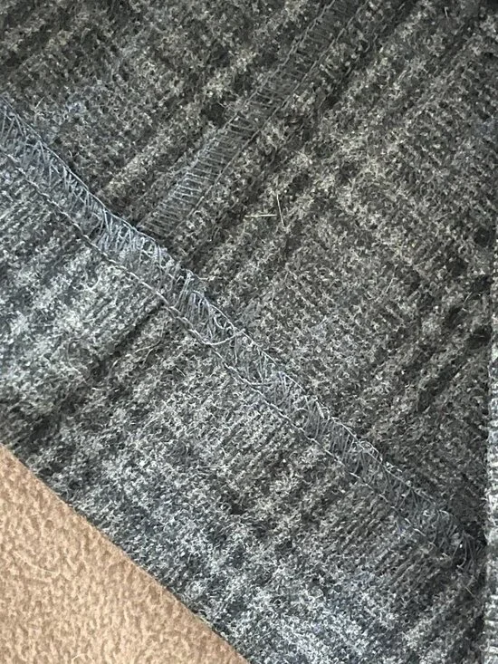 *AMAZING* Y2K 2004 Development by Erica Davies Plaid Wide Leg Pants Grey Size 2 - Picture 8 of 8